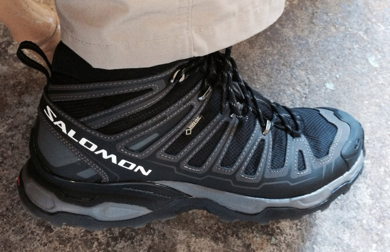 salomon high cut shoes