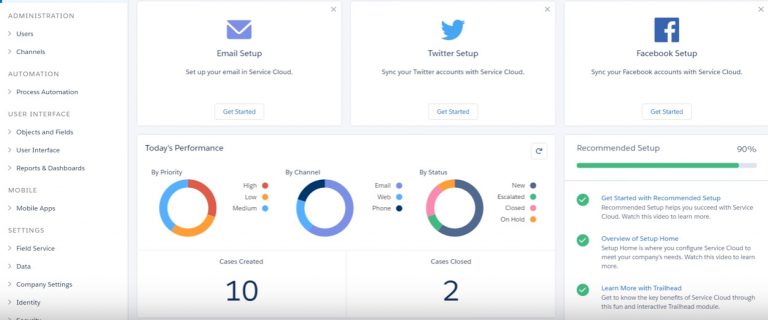 salesforce service cloud | CompareCamp.com