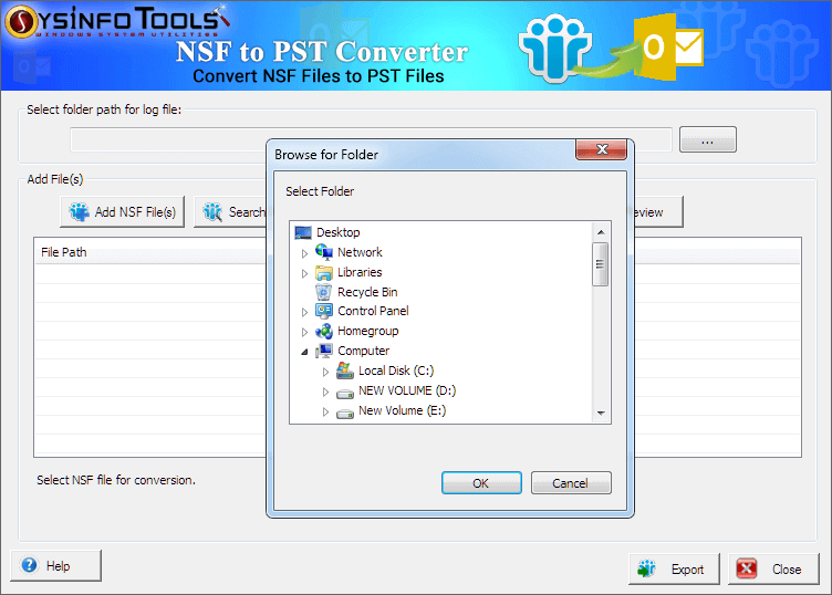 nsf to pst converter tool