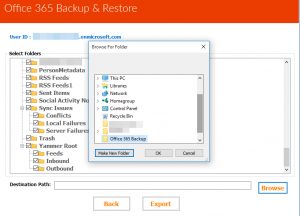 Systools office 365 backup & restore software