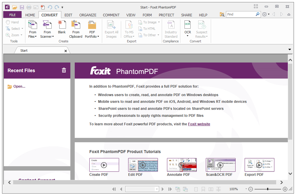 foxit phantom standard