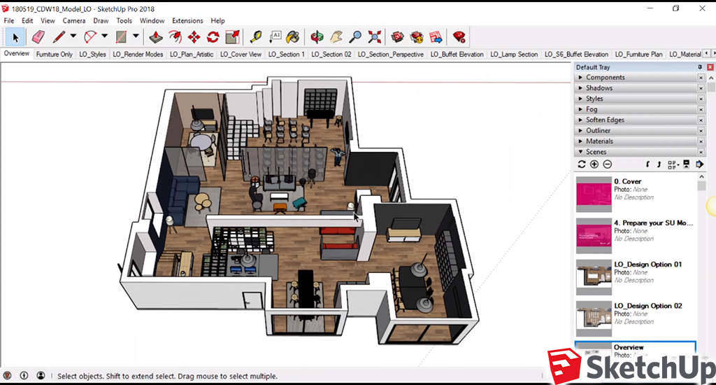 SketchUp Review Pricing Pros Cons Features CompareCamp Com   Sketchup Dashboard 