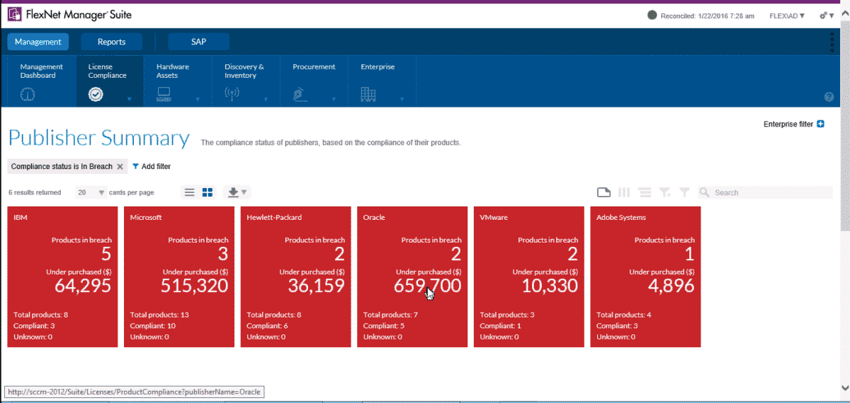 flexera license manager