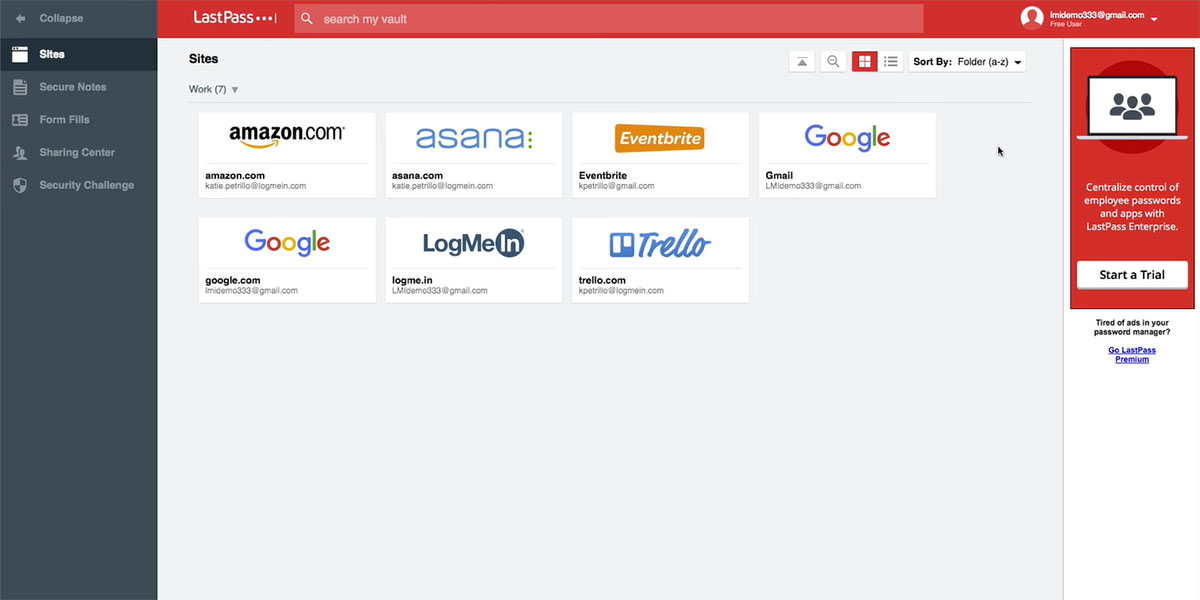 benefits of lastpass premium