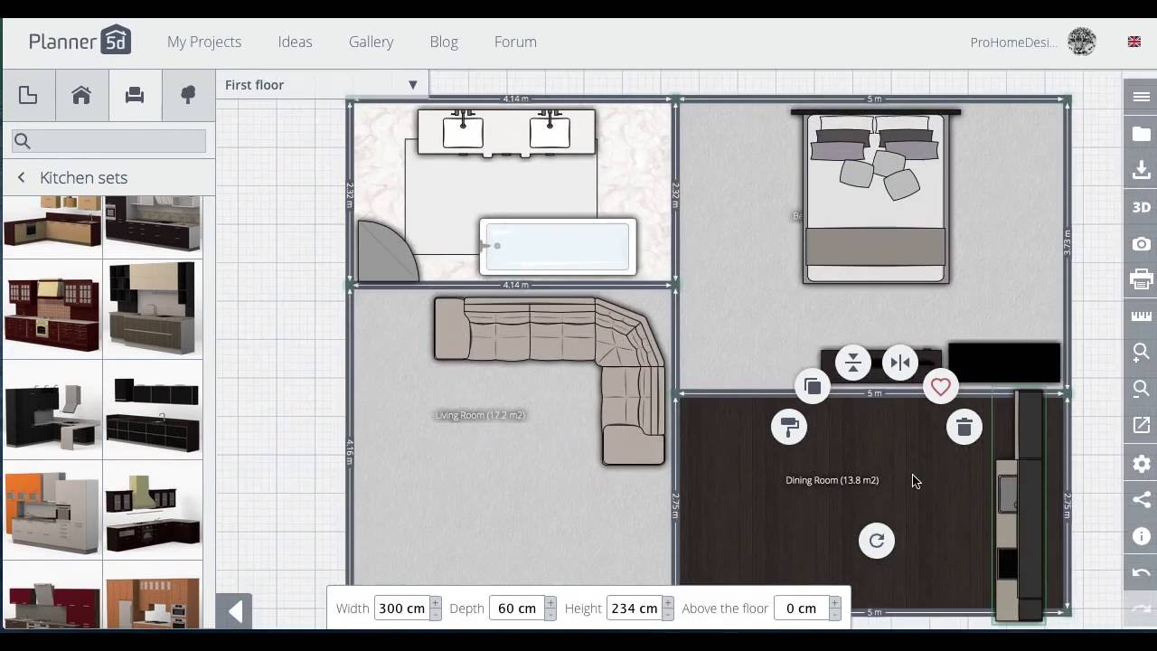 planner 5d vs sketchup