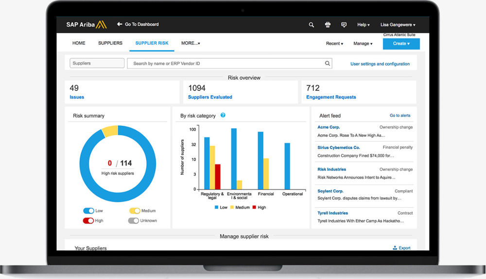 sap ariba supplier portal