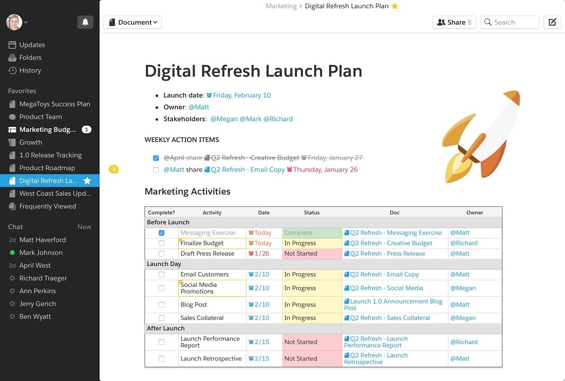 Launch report. Quip Скриншот. Quip что это за программа.