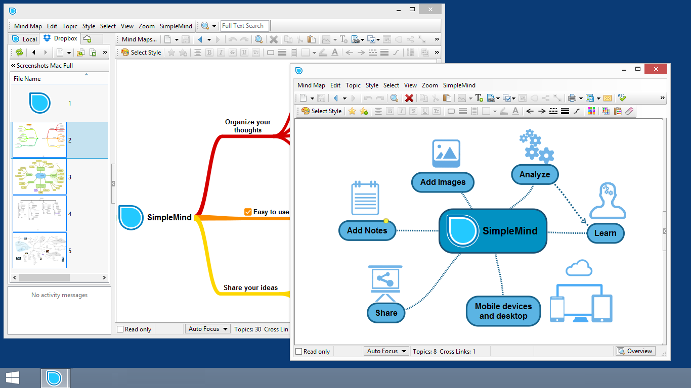 mind mapping for mac and ios