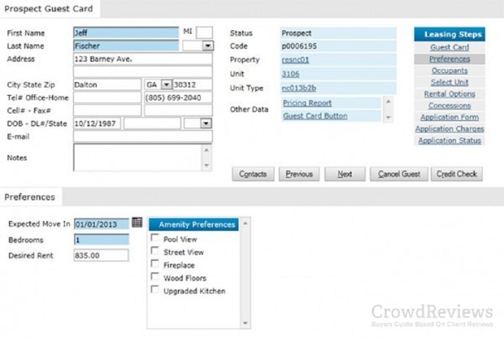 yardi voyager database