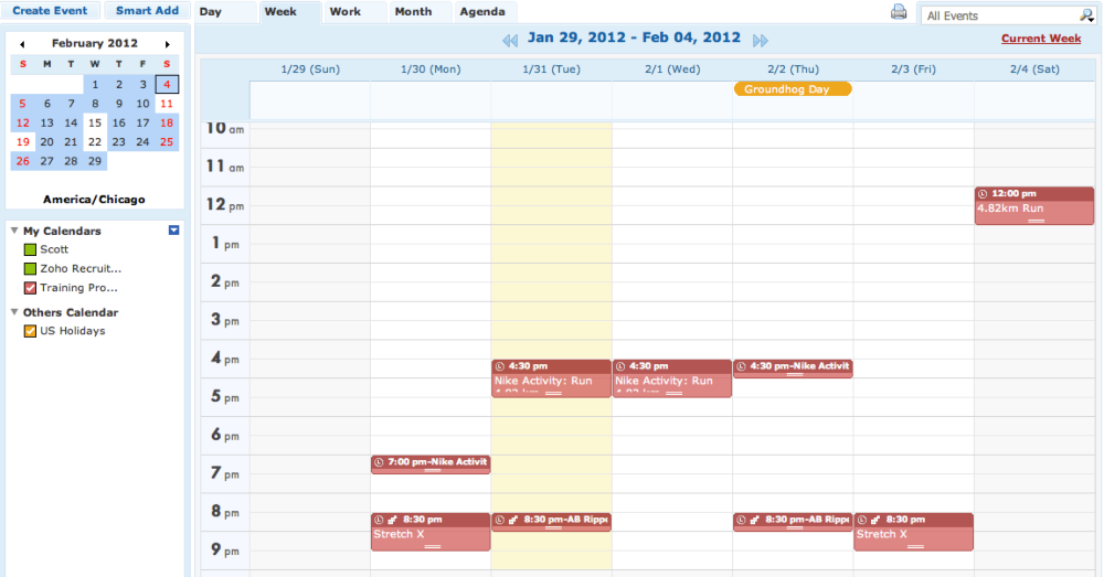 how to use ical with zoho calendar