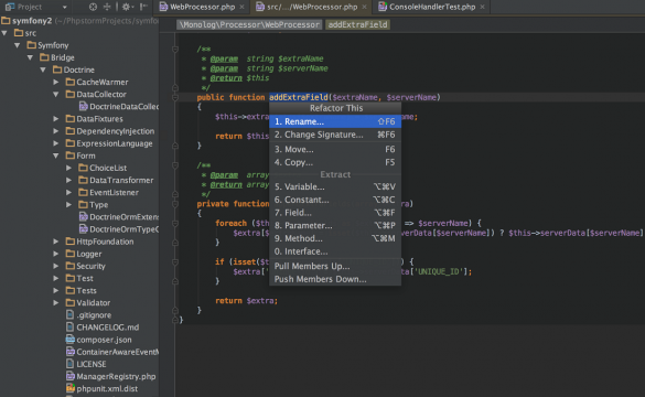 phpstorm compare two files