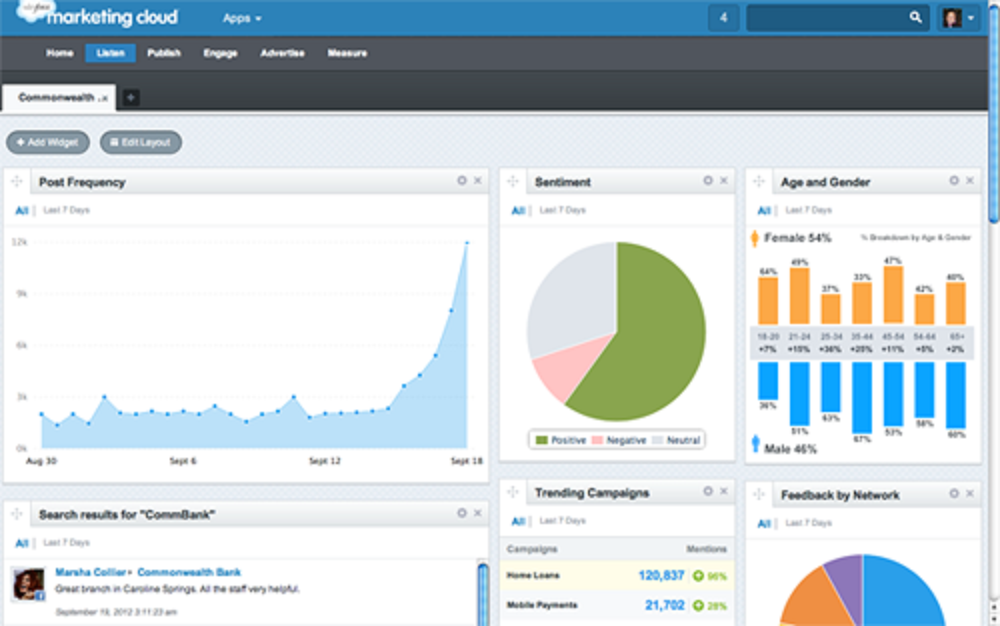 salesforce-marketing-cloud-dashboard | CompareCamp.com