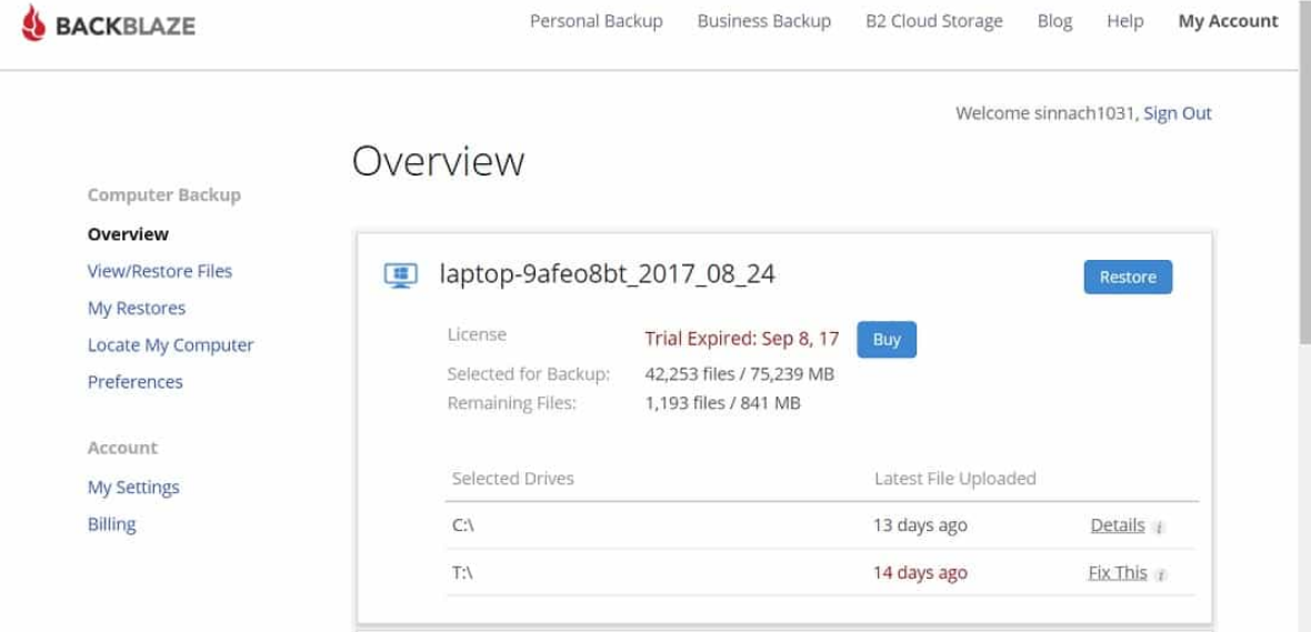 backblaze nas pricing