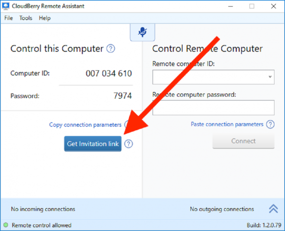 remote assistant cloudberry remote assistant cloudberry