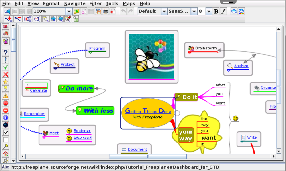 download the new version Freeplane 1.11.4