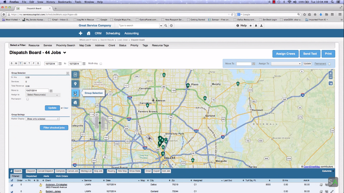 Service Autopilot dashboard 2 copy | CompareCamp.com