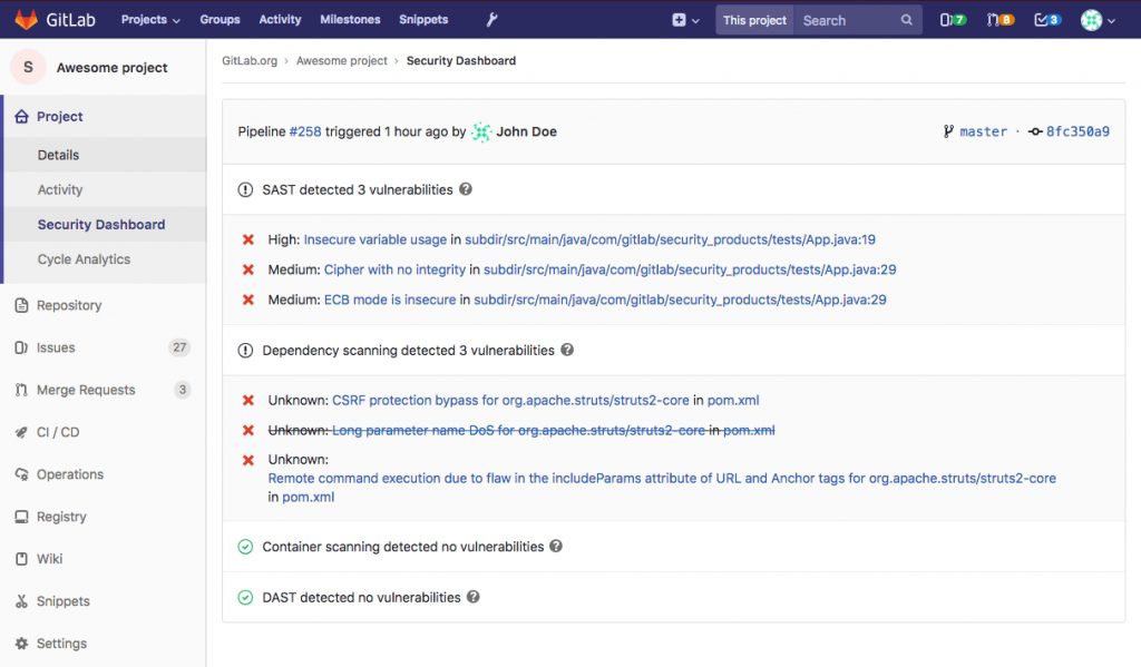 GitLab screenshot | CompareCamp.com