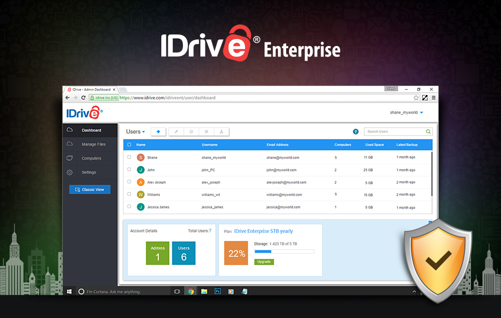 remotepc idrive software will not update