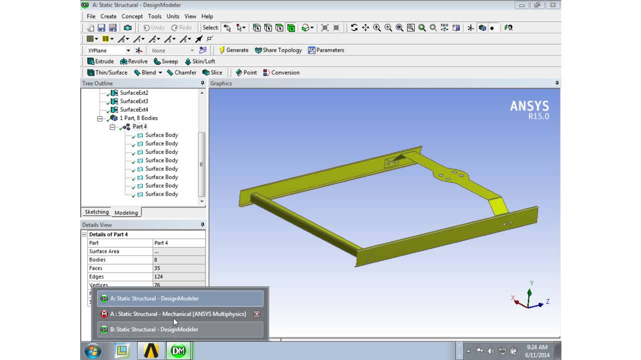 ansys autocad import page