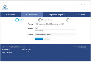 AppFolio dashboard
