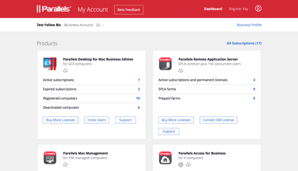 parallels access two factor authentication