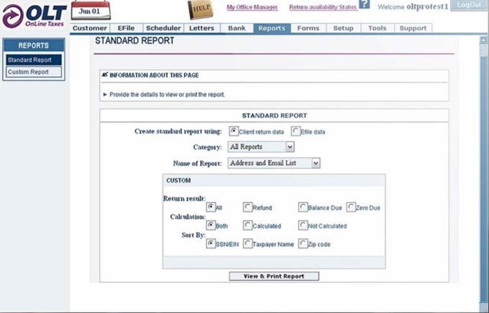 OLT Online Taxes Review: Pricing, Pros, Cons & Features | CompareCamp.com