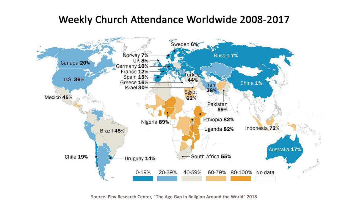 60 Church Attendance Statistics: 2020/2021 Data, Trends, & Predictions ...