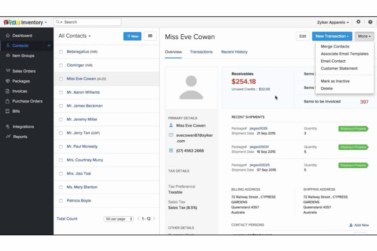 Order Management System 1 | CompareCamp.com