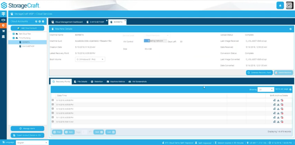 ShadowProtect dashboard | CompareCamp.com