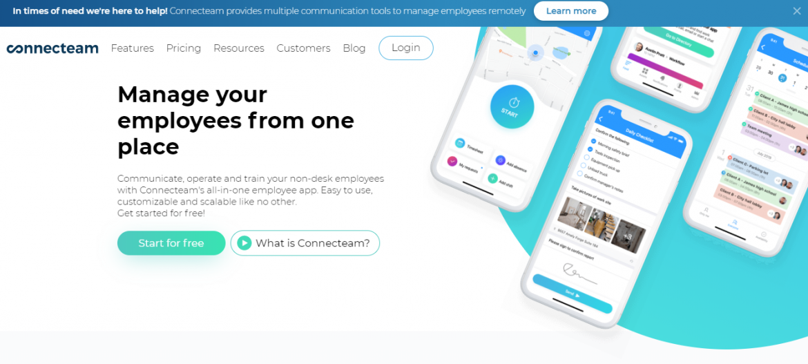 connecteam | CompareCamp.com