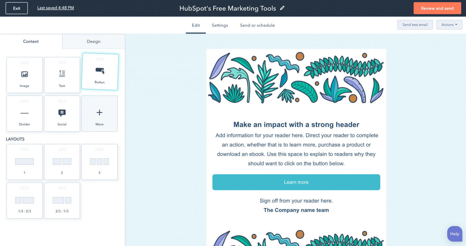 Bitrix24 vs HubSpot Marketing Comparison 2021
