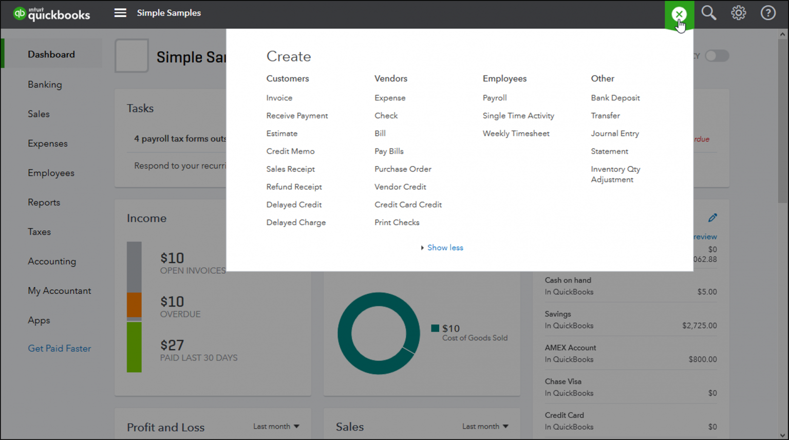 Received task. Quickbooks Reviews. Expensify Скриншоты.