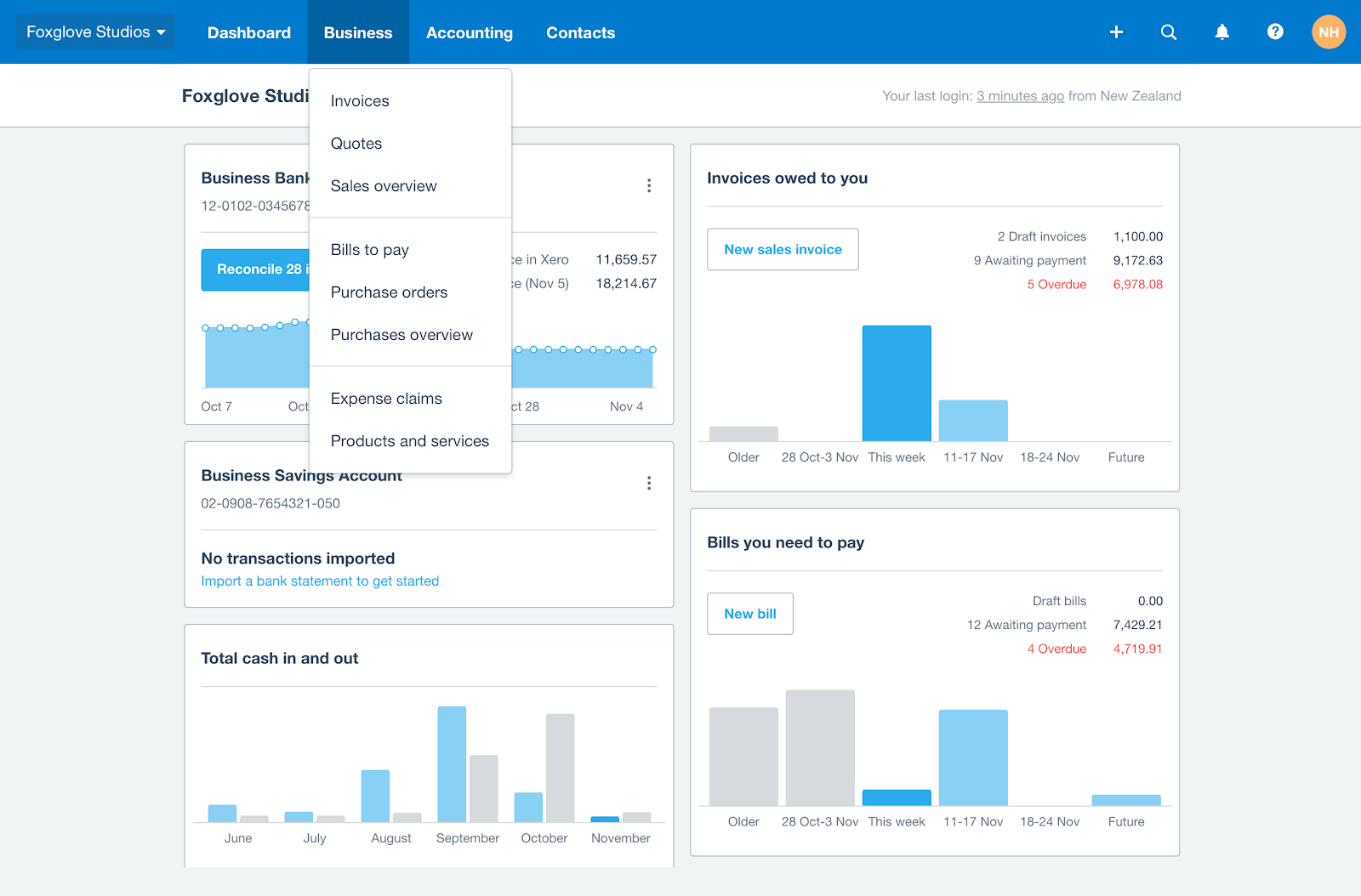 xero accounting software comparison