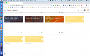 Google Classroom Dashboard Comparecamp